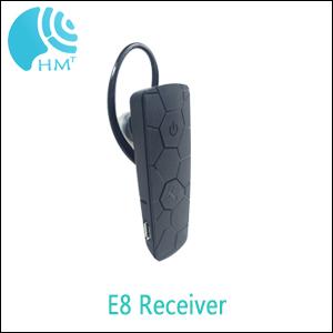 Urządzenie przewodnika turystycznego do odbioru turystycznego, ucho E8 - wiszący system przewodnika po systemie Bluetooth