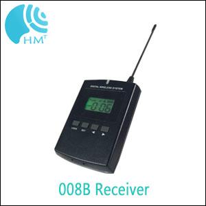 008B Podręczny 2-przewodnikowy system przewodników, dwukierunkowe przewodniki audio dla muzeów