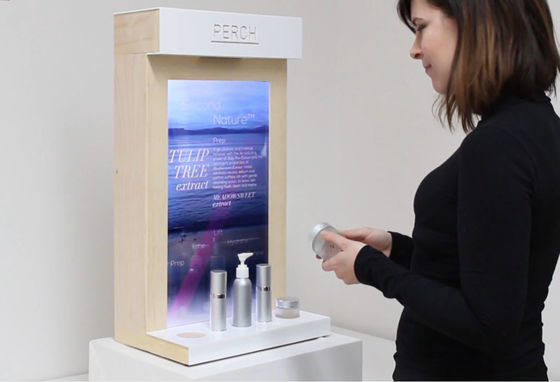 Kosmetyki / buty Interaktywny ekran dotykowy ZS-8 z technologią 3D Sensing